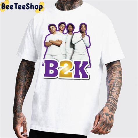 Purple Art Design B2k Band Unisex T Shirt Beeteeshop