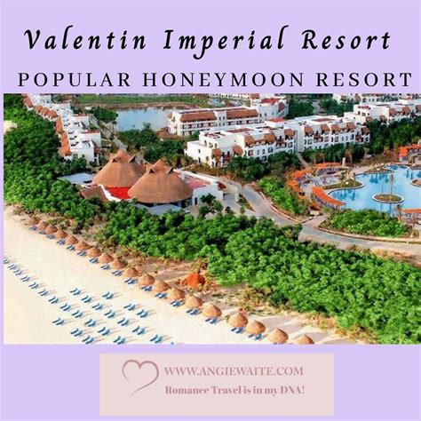 the valentin imperial riviera maya is a popular honeymoon resort