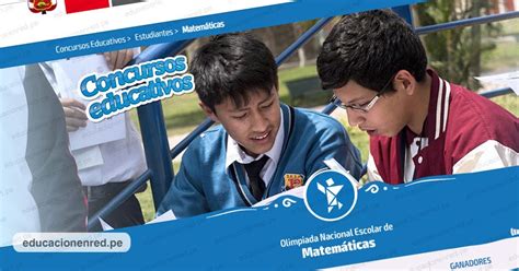 Resultados Onem 2019 Conoce A Los Mejores Estudiantes En Matemática
