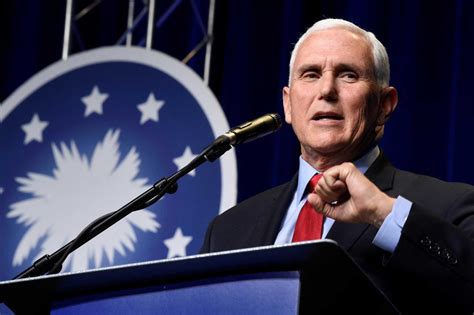 Mike Pence Hints At Presidential Run In First Public Address Since
