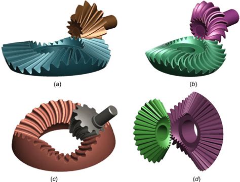 Noncircular Bevel Gears With Cosine Tooth Profile And Helix Tooth