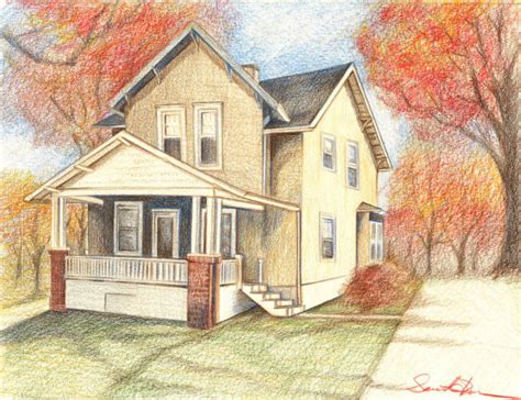Pencil Drawing House Images House Pencil Drawing At Getdrawings