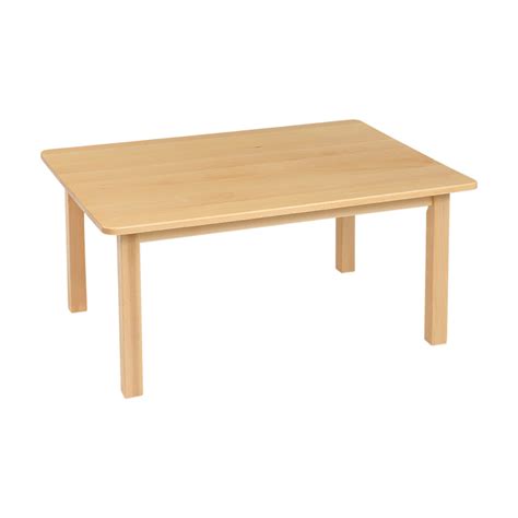 G48773660 Galt Rectangular Wooden Classroom Table 960 X 690 X 465mm Beech Gls