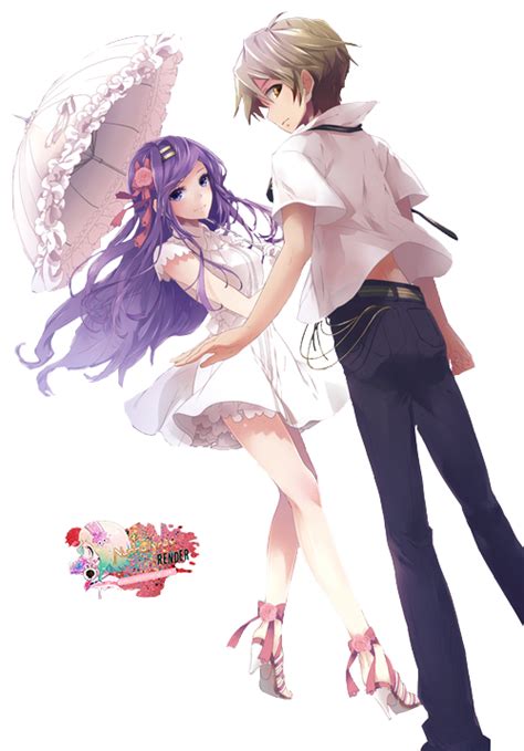 Deviantart More Like Anime Couple Render By Arinnea Manga Couples