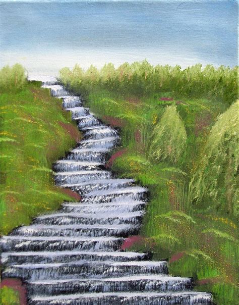 Streams Of Living Water Painting By Kristen Pagliaro Fine Art America