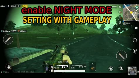 Night vision in pubg mobile. How to enable Pubg mobile night mode || full setting with ...