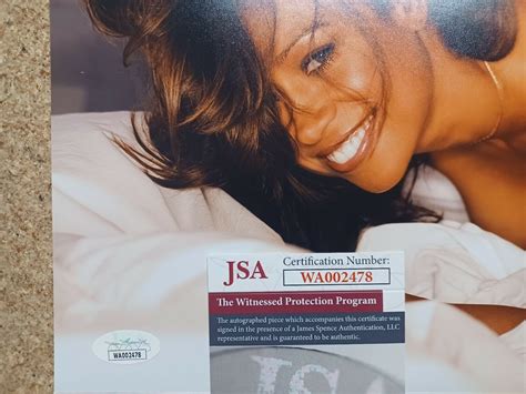 Stacey Dash Signed 11x14 Photo JSA COA Sexy Playboy Model Authentic