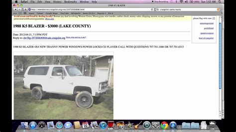 Mendocino Craigslist For Sale By Owner