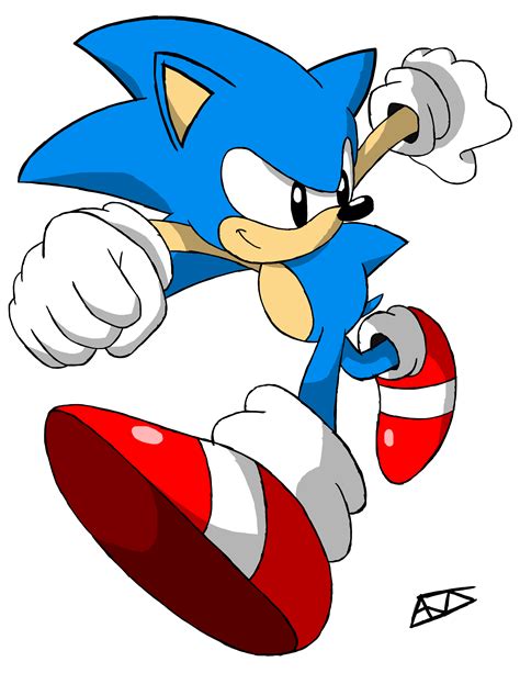 Classic Sonic Adventure 2 Pose By Drawn By Aj On Deviantart