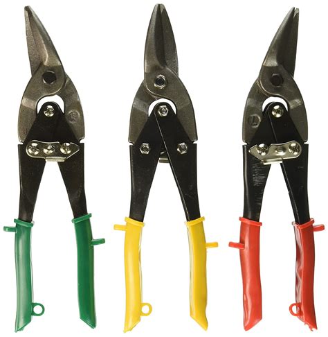 Big Roc Tools Ats03 3pc Aviation Tin Snip Set Home Improvement