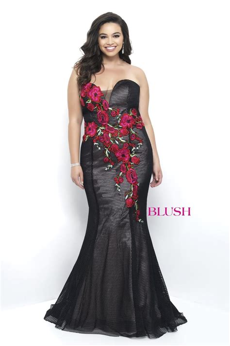 Prom Dresses 2020 Blush W Plus Size Prom Dress 11265w