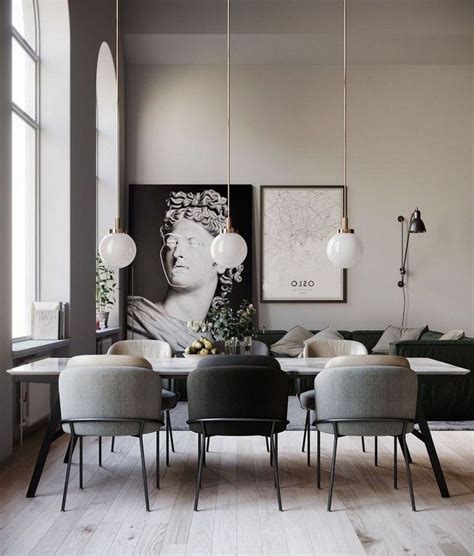 44 Popular Contemporary Dining Room Design Ideas Homyhomee