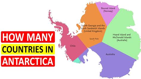 How Many Countries Are In Antarctica Youtube