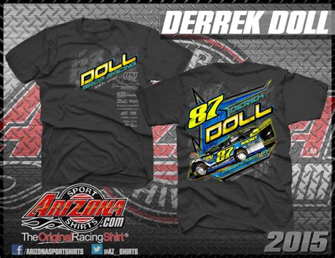 Shirts race birthday racing crew dirt pit shirt custom track team etsy modified vinyl pitcrew favorite designs bike listing sold. Dirt Late Model « Arizona Sport Shirts - The Original Race ...