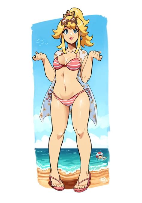 Peach Do Mario Sem Bikini