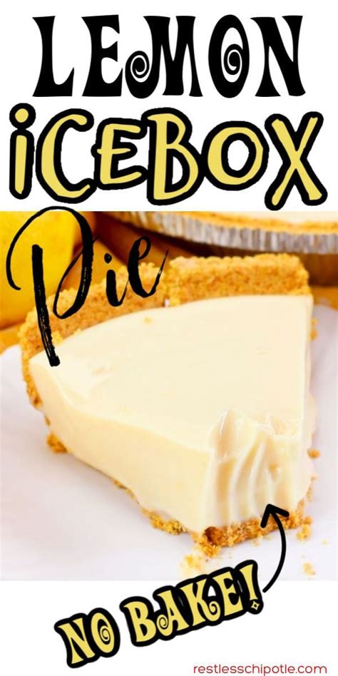 Eagle Brand Sweetened Condensed Milk Lemon Icebox Pie Recipe Bios Pics