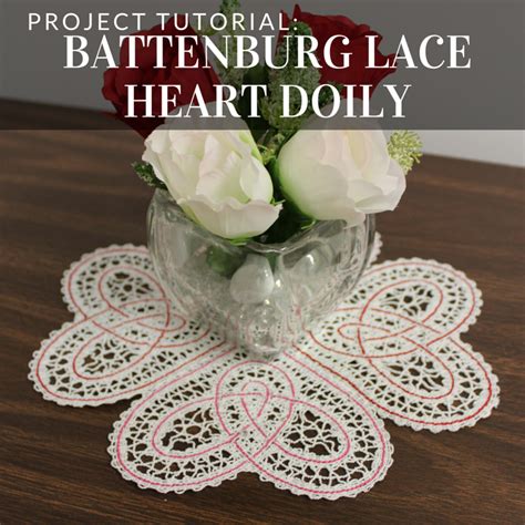 Create A Battenburg Lace Doily With This Tutorial From Embroidery