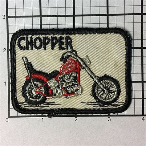 Vintage 1991 Chopper Motorcycle Bike Week Patch Never Sold And Etsy
