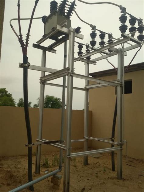 Three Phase 4 Pole Structure At Rs 72kg In Jaipur Id 2850498018348