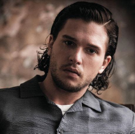 Unfortunately, getting harington's hair is easier said than done. Kit Harington photos with his wavy medium hairstyle with long pulled back hair.JPG