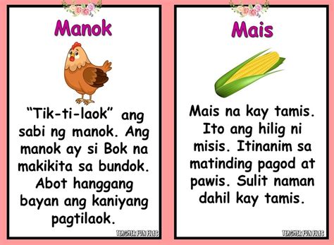 Teacher Fun Files Tagalog Reading Passages 12