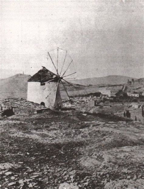 1869 ~ Mill In Mets Athens Photo By William James Stillman Greece