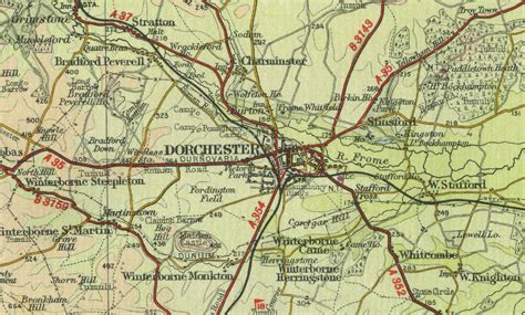 Dorchester Map