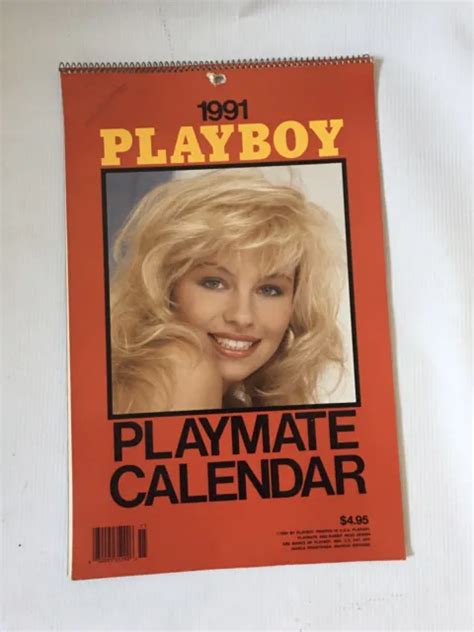 Vintage Playboy Playmate Calendar Pamela Anderson Picclick