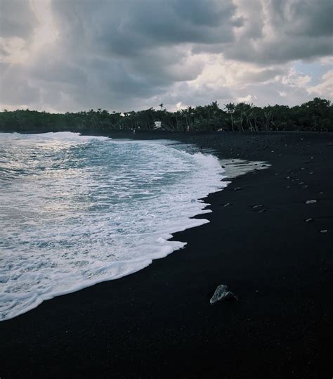 The Black Sand Beaches In Hawaii Are Comprised Of Renaldo