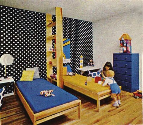 Vintage Kiddo Kid Bedrooms From The 60s And 70s Were Swank Modern Kiddo