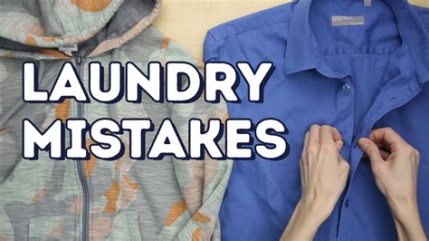 5 laundry mistakes you re probably making l 5 minute crafts youtube