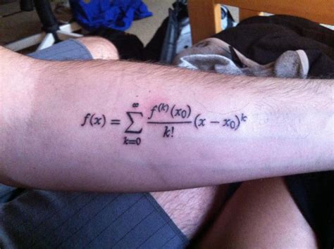 30 cool but geeky maths and science tattoos
