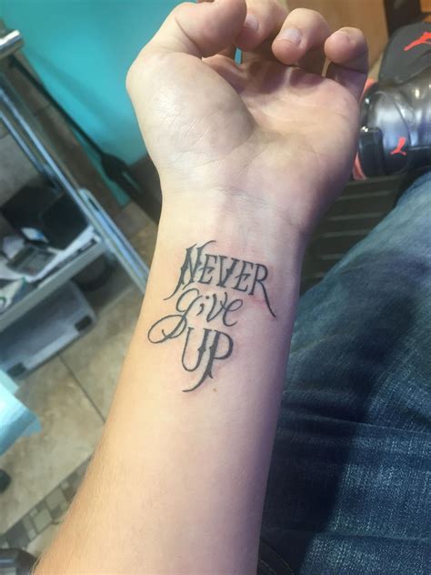Https://tommynaija.com/tattoo/tattoo Designs Never Give Up