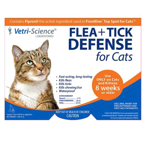 Vetriscience Laboratories Topical Flea And Tick Defense For Cats 3