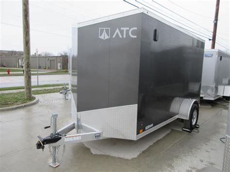 2022 Aluminum Trailer Company 6x12 Atc Raven Limited Cargo Enclosed