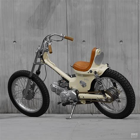 Laid Back Proof That You Can Turn A Cub Into A Chopper Bike Exif