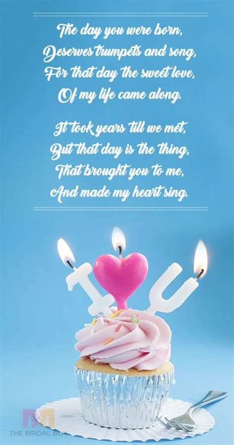 Birthday Love Poems 17 Wishes In True Poetic Style Birthday Love Birthday Surprise For