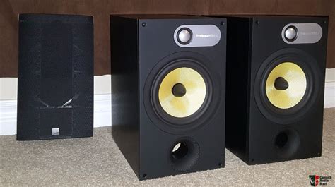 1 Pair Of Bandw Bowers And Wilkins 685 S1 Black Excellent Condition Photo