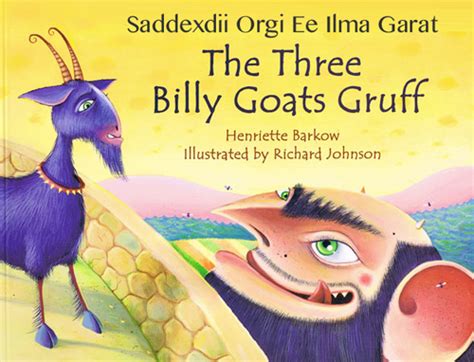 The Three Billy Goats Gruff Somali And English Dual Language Story