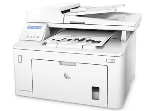 Also, the height of the printer is about 12.3 inches while the weight is about 9.4 kg, equivalent to 20.7lbs. HP LaserJet Pro MFP M227sdn - G3Q74A - Tech Trade Center