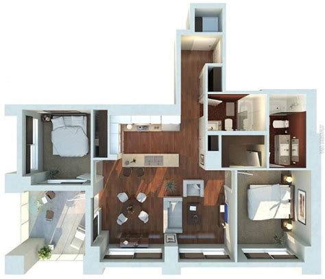 Dekorasi Rumah Minimalist Denah Rumah Minimalis D Kamar Tidur Lantai Dan Kamar