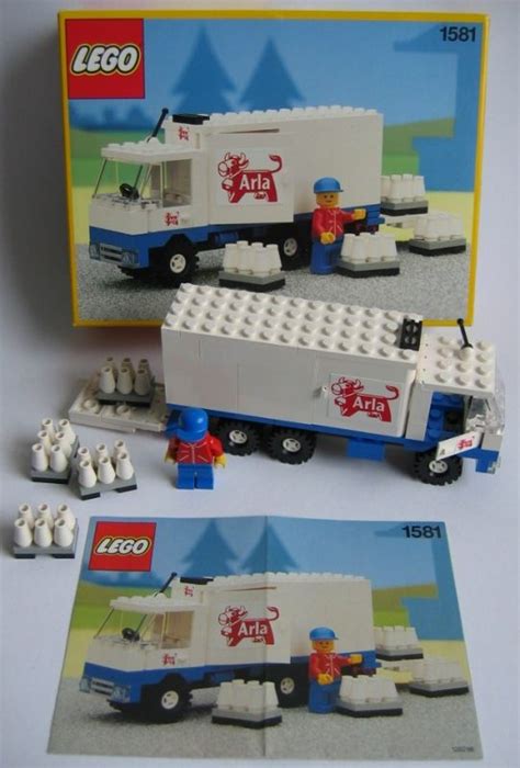 Arla Promo Lego Milk Truck 1581 Another Great Piece From Jank Lego