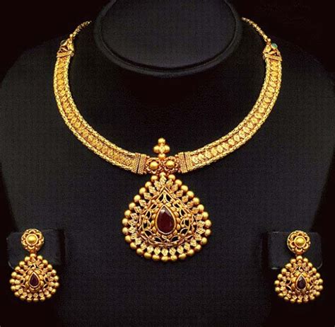 9 Popular Indian Antique Gold Jewellery Designs Styles At Life