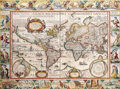 Old World Map Cartography Geography D 3500x2600 41 Wallpaper