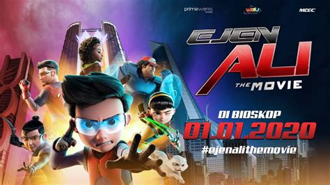 Ejen Ali The Movie Trailer Subtitle Indonesia Tayang 01 01 2020