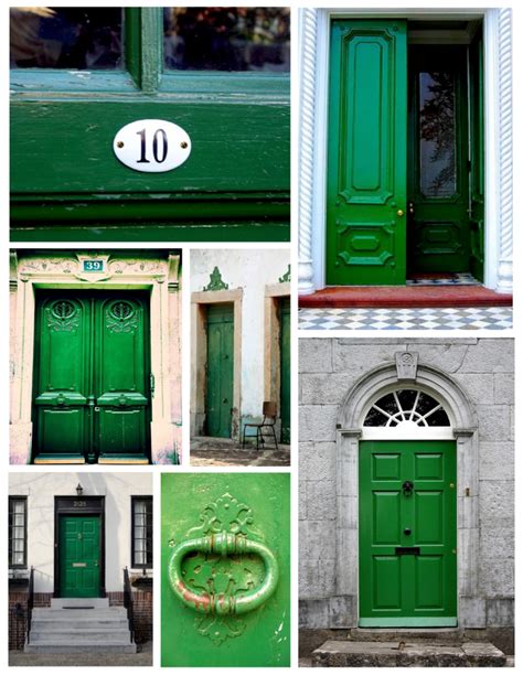 Exterior Color Inspirations The Brilliant And Vibrant Painted Green