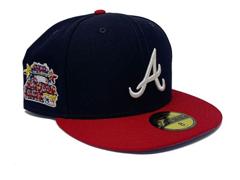 navy atlanta braves 2000 all star game 59fifty new era fitted hat sports world 165