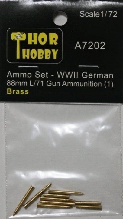 Modelimex Online Shop 172 Ammo Set For Wwii German 88mm L71 Set No