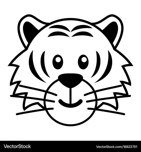 Discover 157 Tiger Face Drawing Easy Best Vn