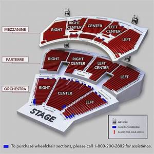Premier Theatre Foxwoods Seating Chart